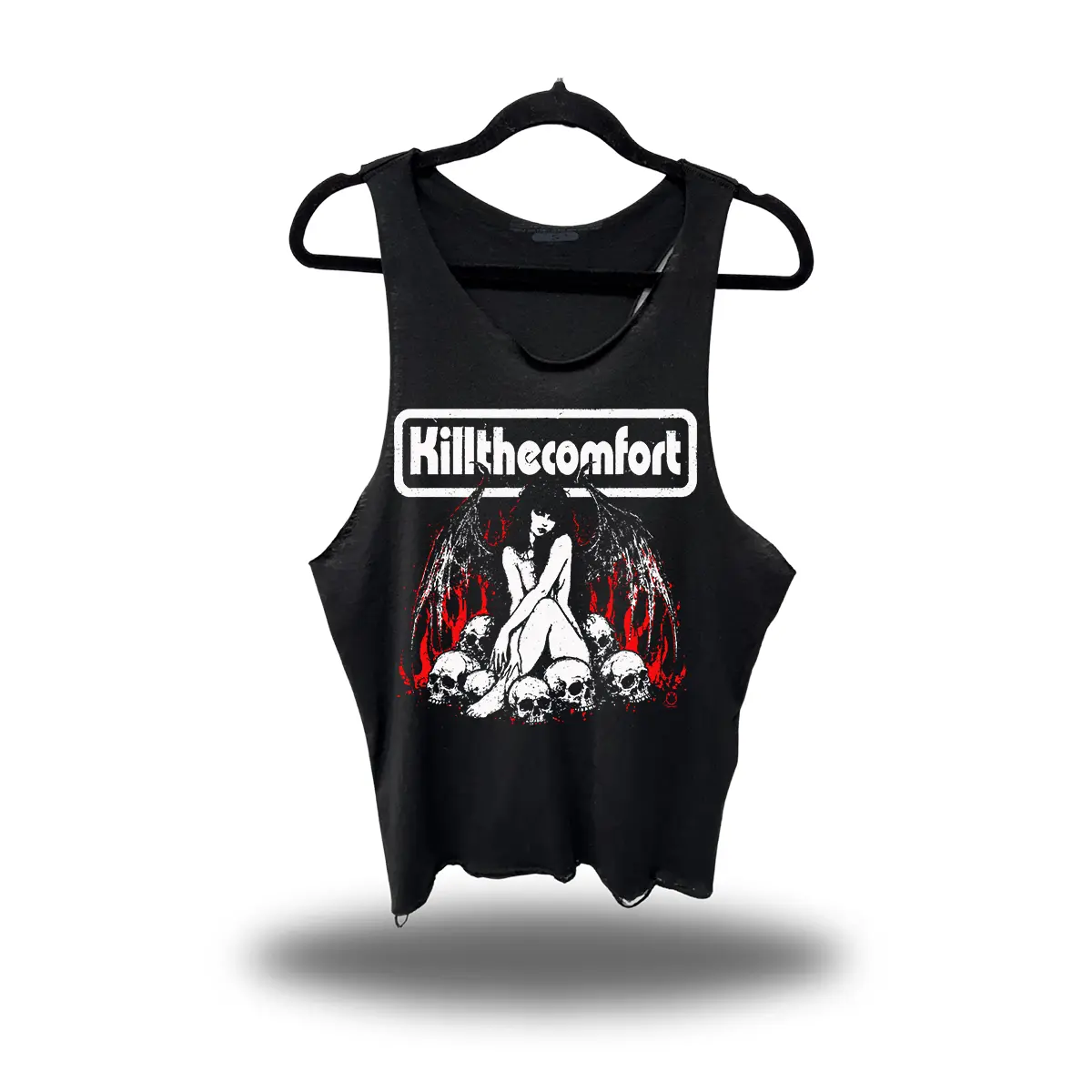 KILL COMFORT SCOOP NECK STRINGER TANK TOP
