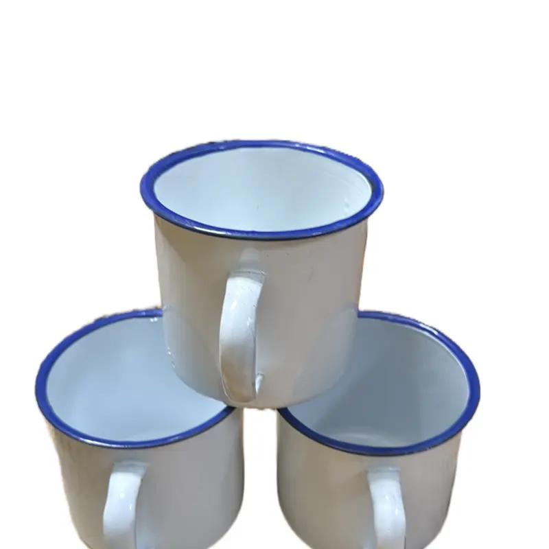 3 pack Enamel cups or gode emayè