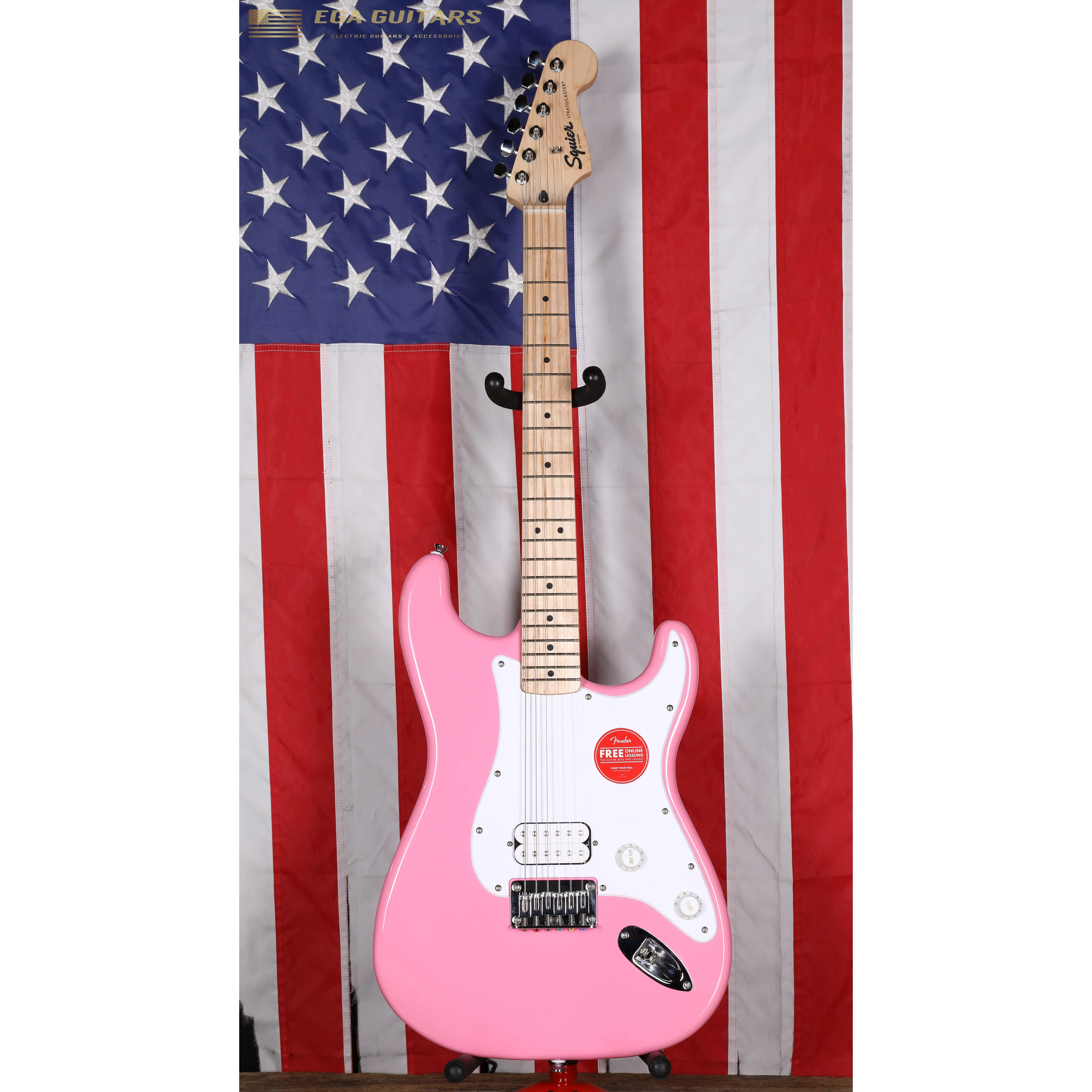 Squier Sonic Stratocaster HT H - Flash Pink