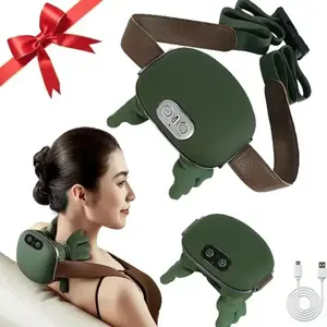 Professional Handheld Neck Massager, Realistic Touch, Three-Speed Settings, Unisex, Perfect Christmas Gift, Shoulder and Neck Relief