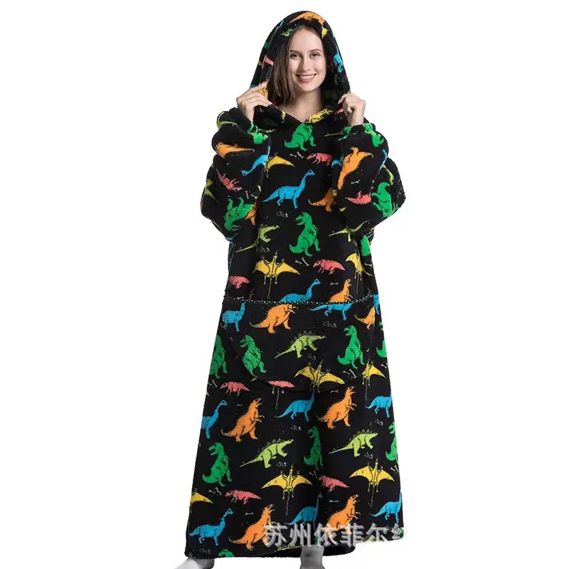 Multi colored dinosaur winter suit   ext