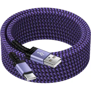 Type C Cord Fast Charging 6FT for iPhone 16/16 Pro/16 Pro Max/16 Plus,3.1A USB A to USB C Cable Charger Car Fast Cord for Samsung Galaxy S24 Ultra S23 FE A15 5G A14 A54 S22,Google Pixel 9 Pro XL Fold