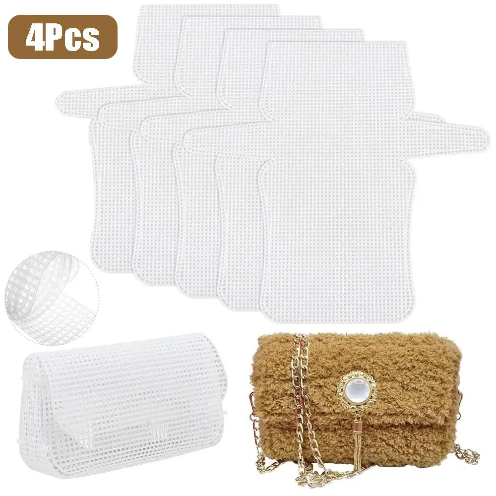 Plastic Sheets for DIY Hand Bag Projects, Plastic Sheets, Ideal for Crochet Bags, Embroidery, and Knitting Crafting, Crafting Materials, Handicraft