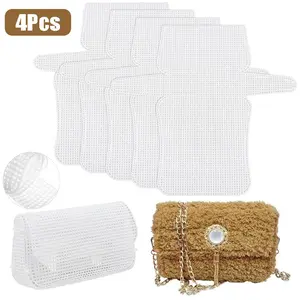 Plastic Sheets for DIY Hand Bag Projects, Plastic Sheets, Ideal for Crochet Bags, Embroidery, and Knitting Crafting, Crafting Materials