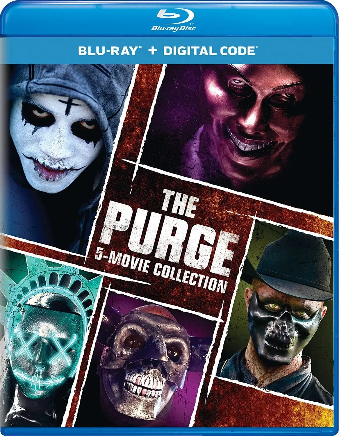 The Purge: 5-Movie Collection  [BLU-RAY MOVIE] Boxed Set
