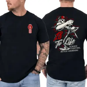 18 to Life Floating Never Grinding T-Shirt, Kenworth T-Shirt, For Men, Full Color, Available in Various Size