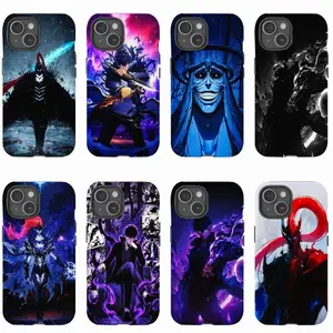 Solo Leveling Double-layer durable phone Cases For iPhone 17 16 15 14 13 12 Promax Pro Plus, hard shell protection ,Unique design,best Gift