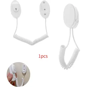 Remote Control Anti-Lost Organizer Box, Wall-Mounted Magnetic Holder, Ideal for Living Room, Air Conditioner, TV, Fixed Rope