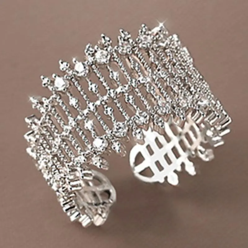 Women's Niche Fashion Rings, Adjustable Open-Loop Design for Versatile Daily Wear & Gifting