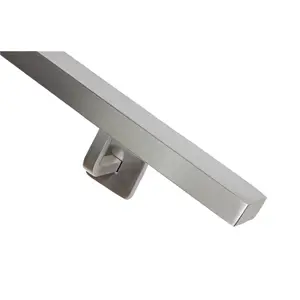 2"x1" Rectangle Stainless Steel Handrail (Straight Cut)