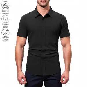 Men’s Summer Short-Sleeve Business Casual Shirt — Trendy, Versatile, Perfect for Daily Wear
