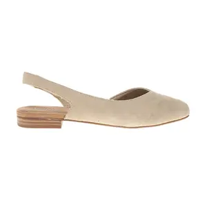 TOMS Womens Alene Slingback Flats Casual - Off White