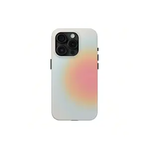 ELIXRE AURA Rainbow  Case, Aesthetic Protective Case Custom Cute Tough Protective Multi Layer  Case,  15-  XS  16 Pro Max  Cases