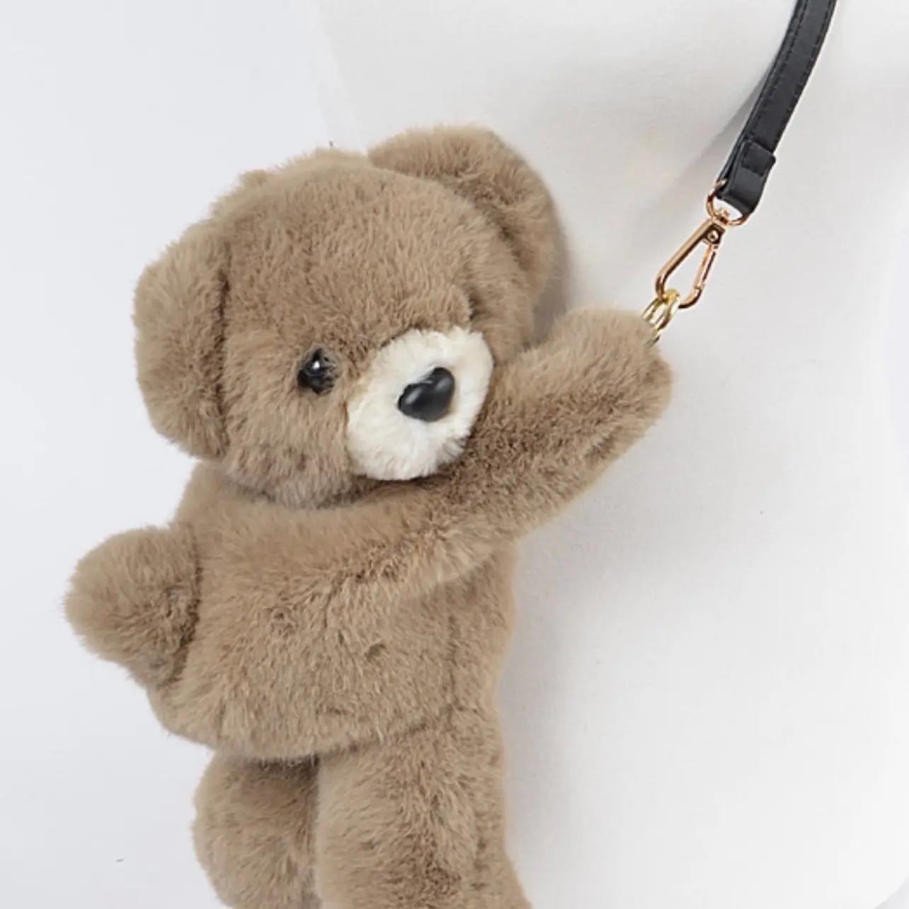 Teddy Bear plush Cross-Body bag