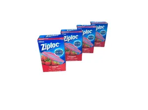 Ziploc Storage Quart Bags with Grip 'n Seal Technology (216 Count)