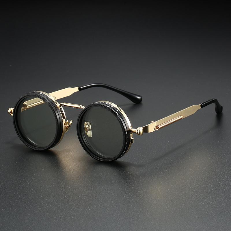 2026 New Model ND9: Unisex Adjustable Photochromic Sunglasses—Unique Design, HD Polarized Punk-Style Eyewear