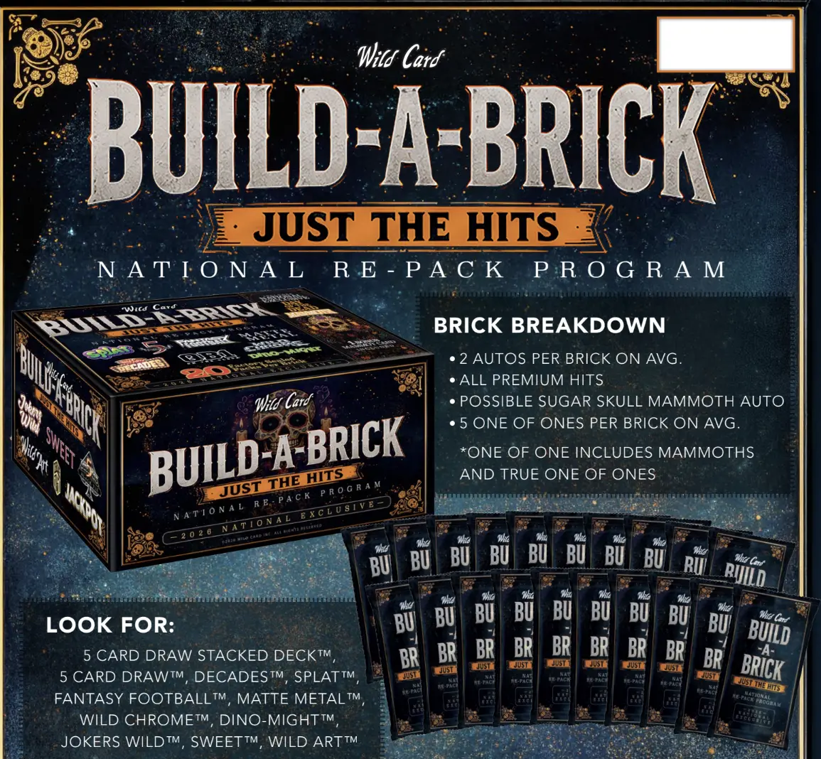 Wild Card Build-A-Brick 2026 National Exclusive