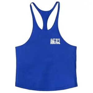 New Arrivals Bodybuilding Stringer Tank Top -Men's Cotton Gym Sleeveless Fitness Vest Singlet, Breathable Sportswear for Workout