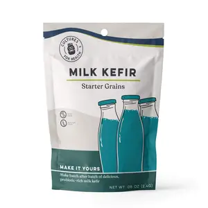 Milk Kefir Starter Grains – Live Probiotic Culture for Creamy Homemade Kefir