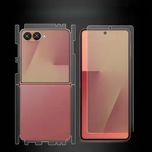 2-In-1 Front & Back Screen Protector Film for Samsung Galaxy Z Flip 7, Full Coverage Protective Cover, Smartphone, Durable Protection Phone Accessories