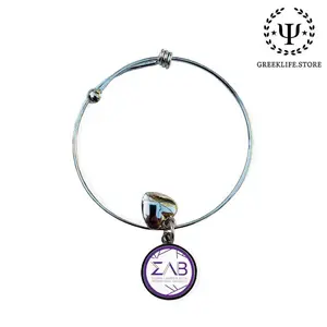 Sigma Lambda Beta Round Adjustable Bracelet