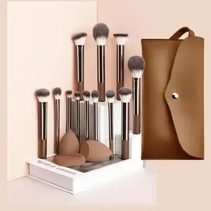 Mini Makeup Brush Set for Beginners, Professional Full Face Makeup Brushes, Soft Makeup Brushes, Complete Kit for Easy Application