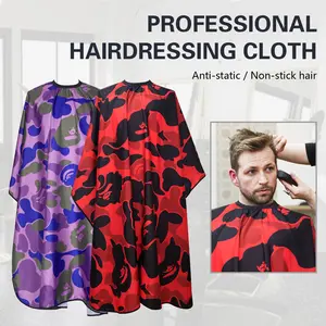 Hairdressing Cloaks | Beauty and Hairdressing PersonalCare Tools, Camouflage Pattern, Suitable for Hair Salonsand Home