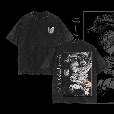 Oversized Shirt Levi Ackerman Merch Amazon Levi Ackerman Oversized