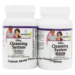Ultra Cleansing System AM/PM Vegetarian Capsules - 30-Day Kit by BariatricPal