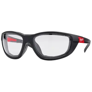 Milwaukee 48-73-2041 Clear Performance Safety Glasses with Gasket (Polybag)