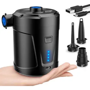 Electric Air Pump for Inflatables 5200mAh Air Mattress Pump Rechargeable Portable Mini Inflator/Deflator Pumps trendy