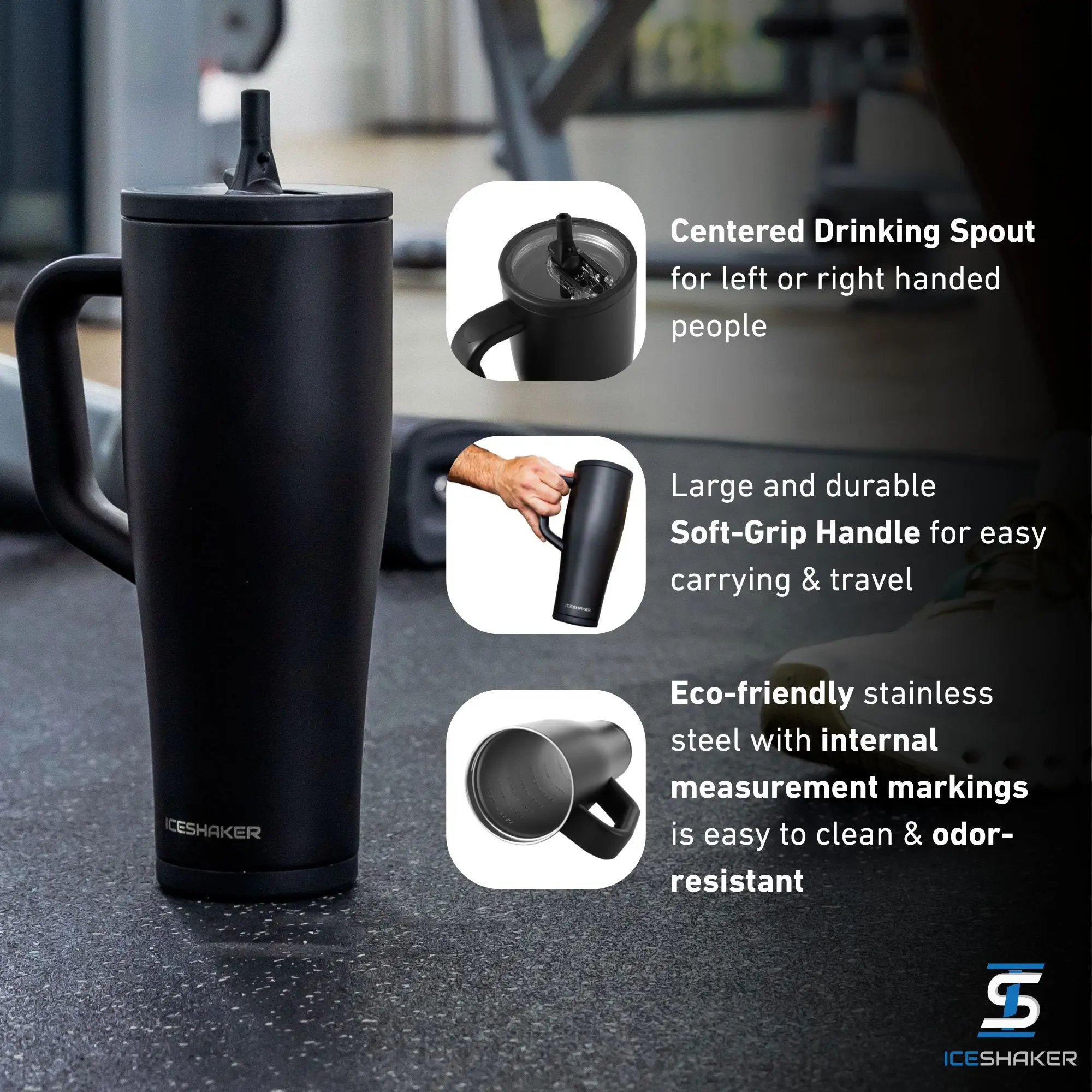 Ice Shaker Legend Series Stainless Steel Shaker Bottles Ice Shaker Legend Series Stainless Steel Shaker Bottles