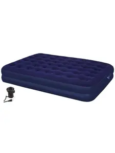 Achim Importing AB80DQAC02 Second Avenue Collection Double Queen Air Mattress with Electric Air Pump