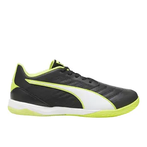 PUMA Mens Ibero Iv Indoor Soccer Cleats  - Black