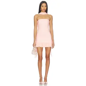 Stone Cold Fox x REVOLVE Alice Mini Dress in Peach Stone Cold Fox x REVOLVE Alice Mini Dress in Peach