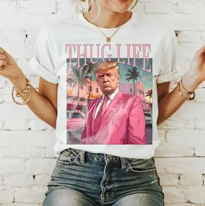 Thug Life Donald Trump Shirt, Trump Rally Shirt, The Return Make America Great Again Sweatshirt, Secret Service, Trump 2024 Shirt