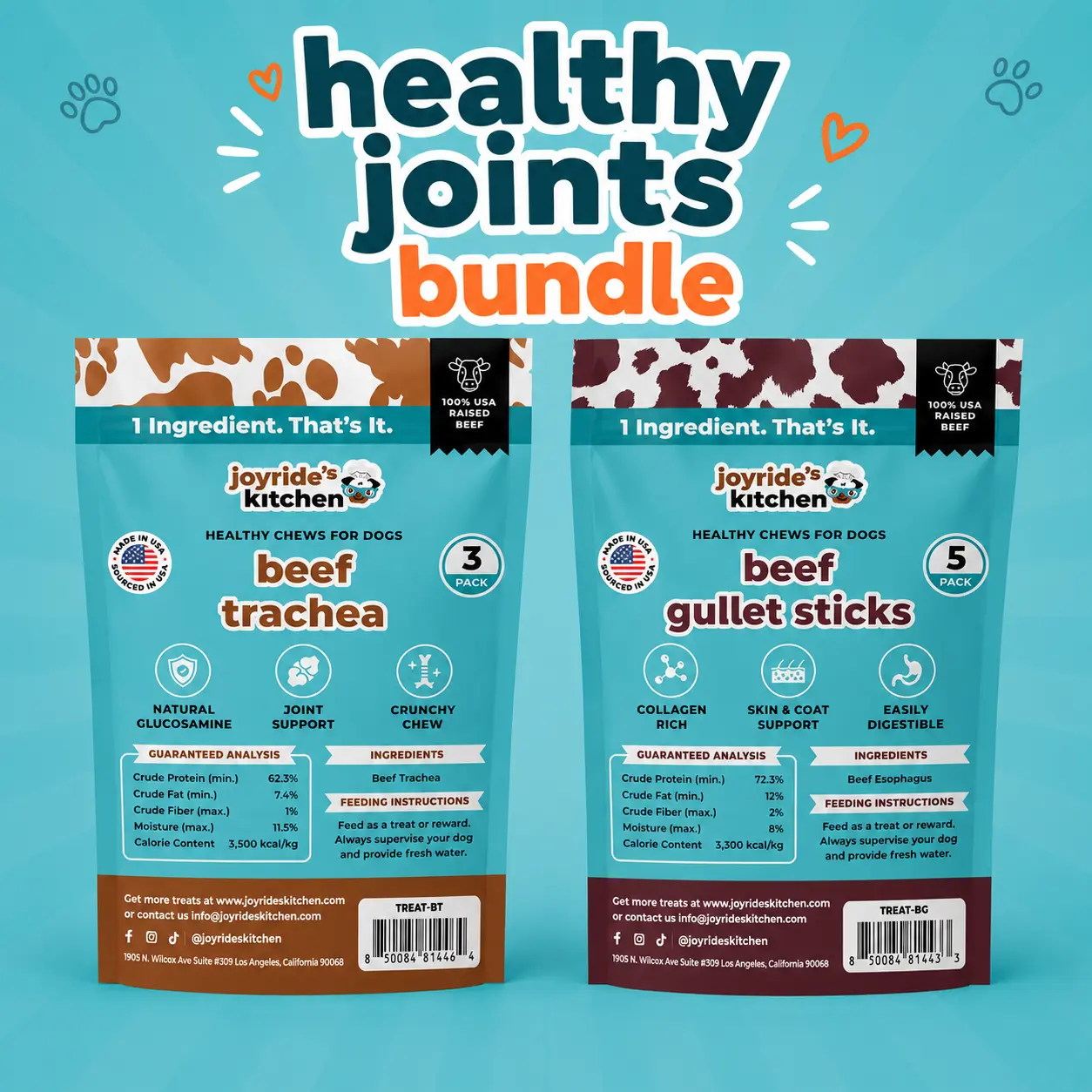 Healthy Joints Bundle - Dog treats