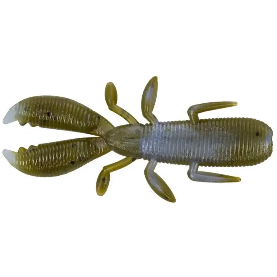 Yamamoto Baits Covert Craw, 2.5 Inch Lifelike Crayfish Lures - Realistic, Natural Look, Mega Floater, Pack of 10 Fishing Bait, Six Legs
