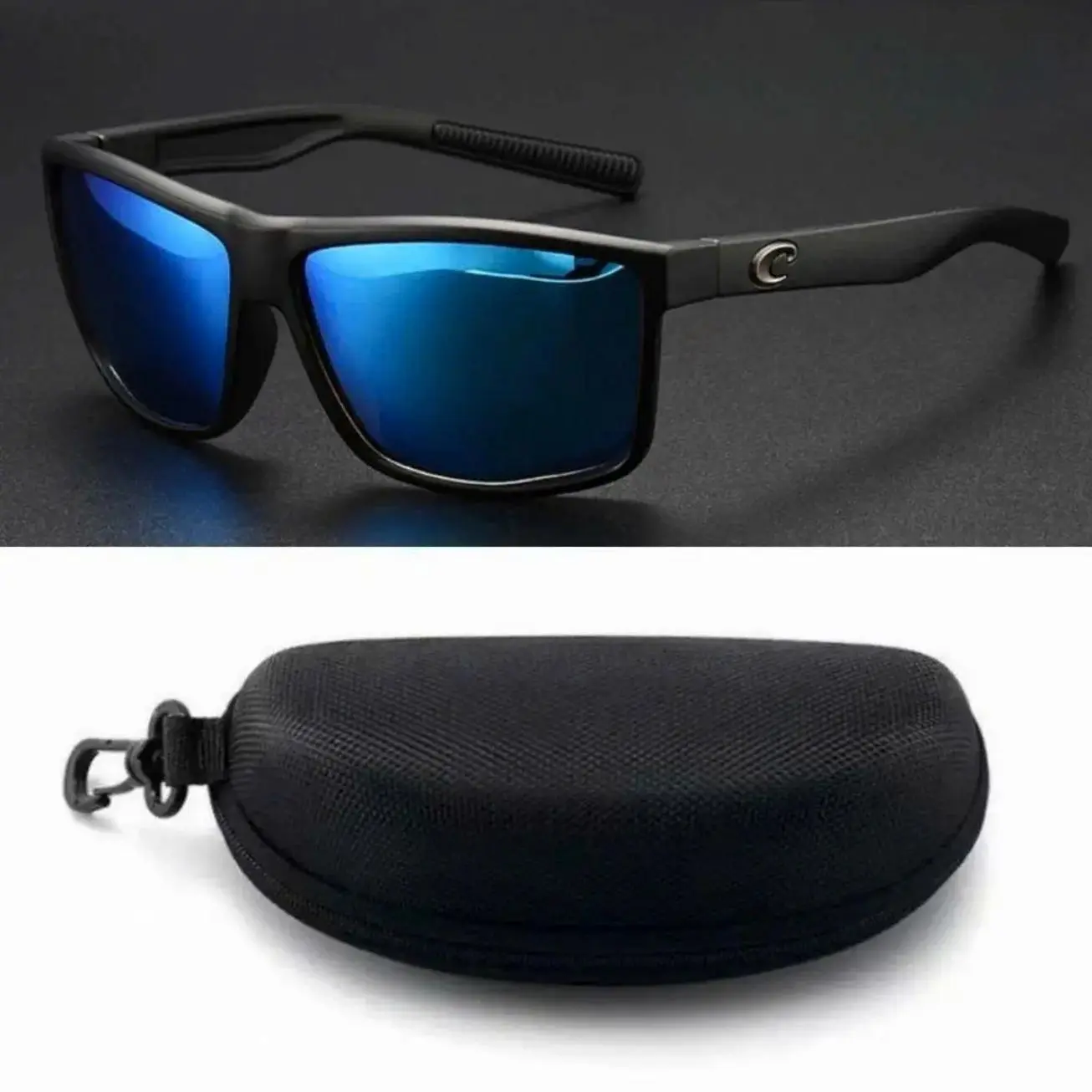 Costa Del Mar Diego Sunglasses 580P Polarized – UV Protection Outdoor Sports Glasses for Men Fishing Boating Travel SOK