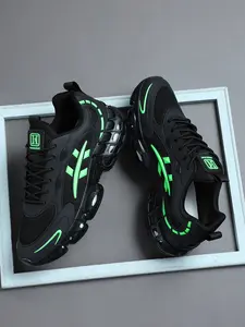 Men's Multicolor High-Quality Casual Shoes, Sneakers, Trainer Shoes, Comfortable Sporty Laces, Outdoor Training and Sports Shoes, All Seasons, Medium Width