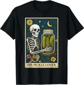 The Pickle Lover Tarot Card T-Shirt
