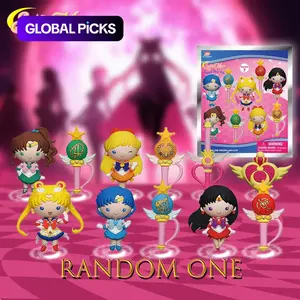 Official Sailor Moon 3D Anime Character Keychain Pendant, Mystery Blind Box Design, Perfect Gift for Fans & Collection Lovers