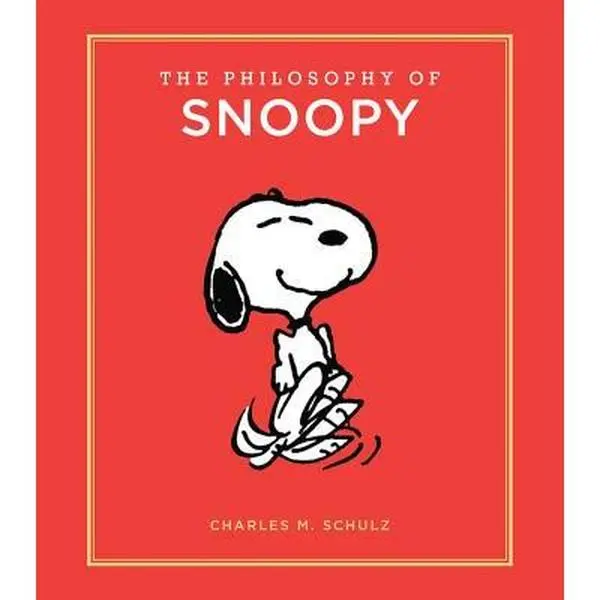 The Philosophy of Snoopy Book - Charles M. Schulz, Hardcover Edition