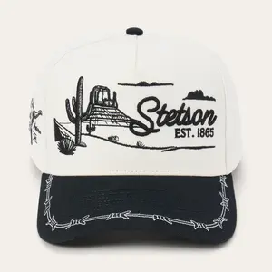 Stetson Snapback (Landscape A-Frame / IVO/BLK)