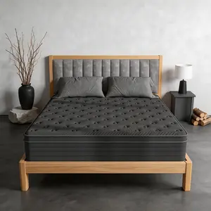 Queen Size Mattress, Queen Size King Size Cooling Gel Memory Foam Mattresses for Pressure Relief, Medium Firm Hybrid Mattress in a Box, CertiPUR-US Certified Zero Disturbance for Couples