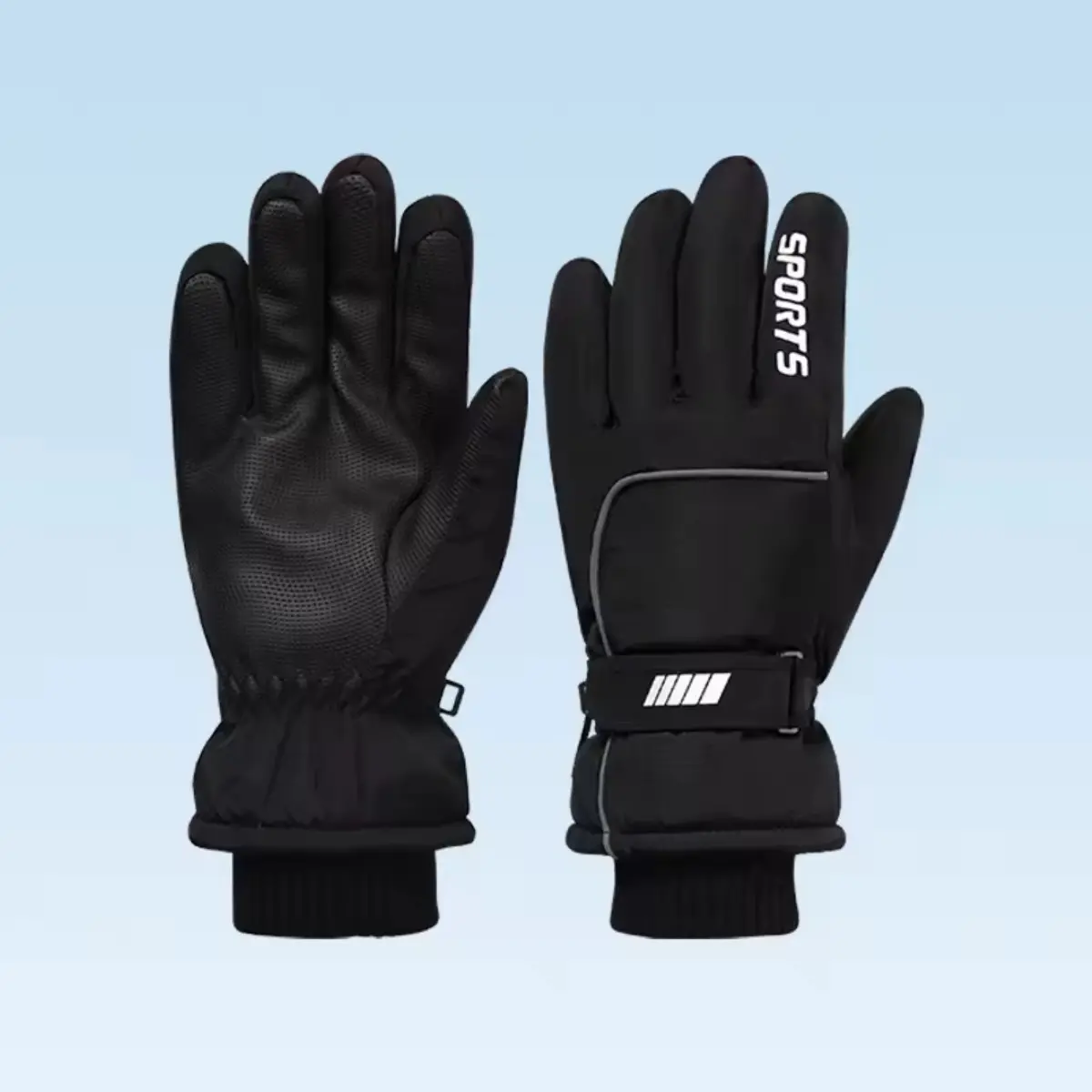Ski Gloves Winter Thermal Touchscreen Gloves Water Resistant Snow Gloves for Women Cold Weather Warm Riding Cycling Motorcycle Running Hiking Reflective Anti Slip