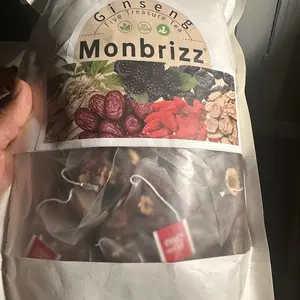 Product Review of Ginseng Five Treasure  Wolfberry Tea Men's Health Mulberry Herbal Tea 20/40/60bags - Beverage from L**🐴