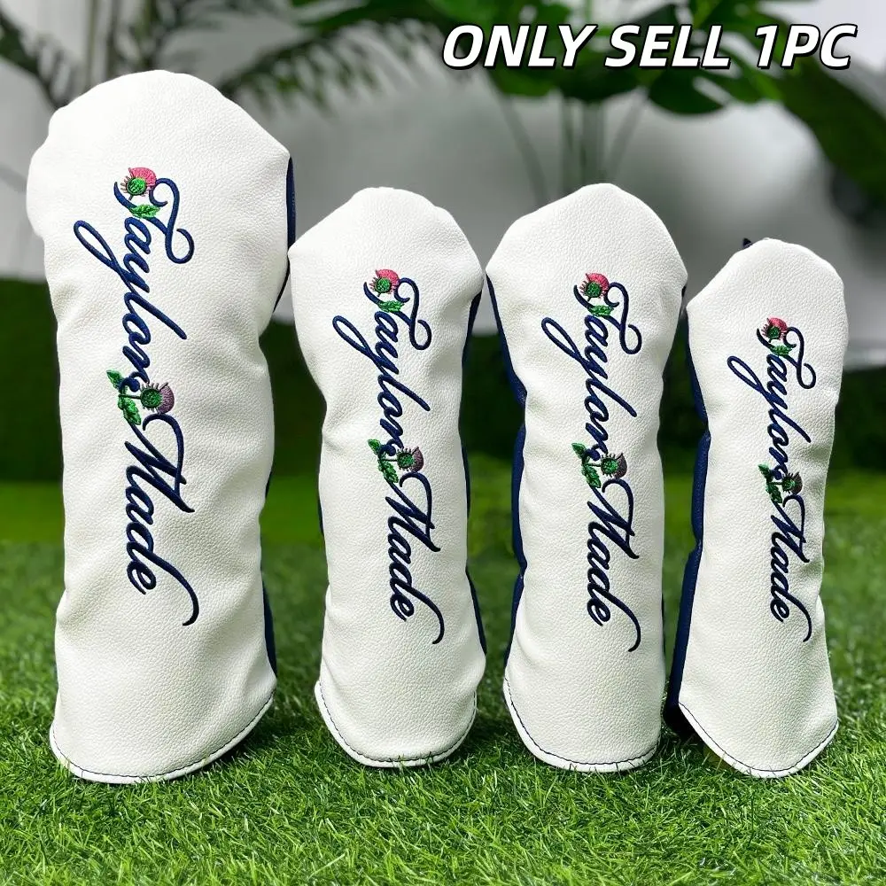 Golf Club Cover with Fresh Floral Vine Pattern, Exquisite Golf Accessories, Limited Edition, Perfect Gift for Golf Enthusiasts, Golf Gift Accessory, Golf Pack