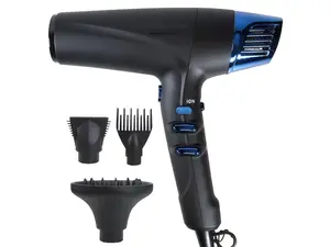 BaBylissPRO® Nano Titanium™ Limited Edition Black & Blue Professional High-Speed Dual Ionic Dryer
