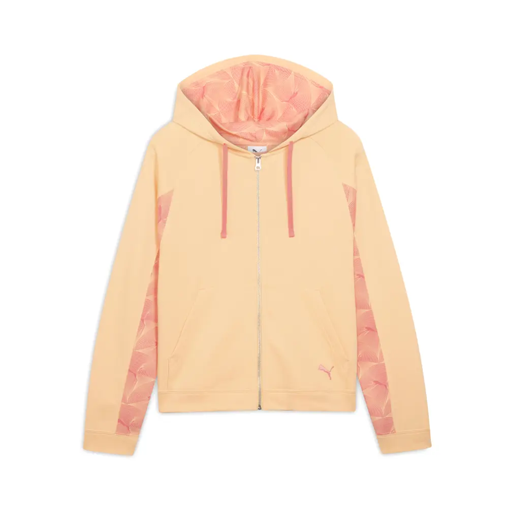 PUMA Womens Essentials Graphic Hoodie Casual Outerwear Casual - Orange